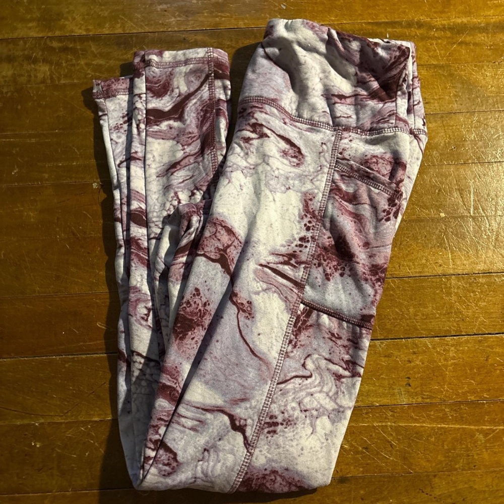Marble Patterned Leggings